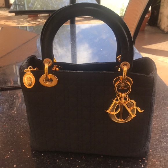 💝💯Authentic Lady DIOR Mini Cannage Bag w/ Twilly - Picture 2 of 16